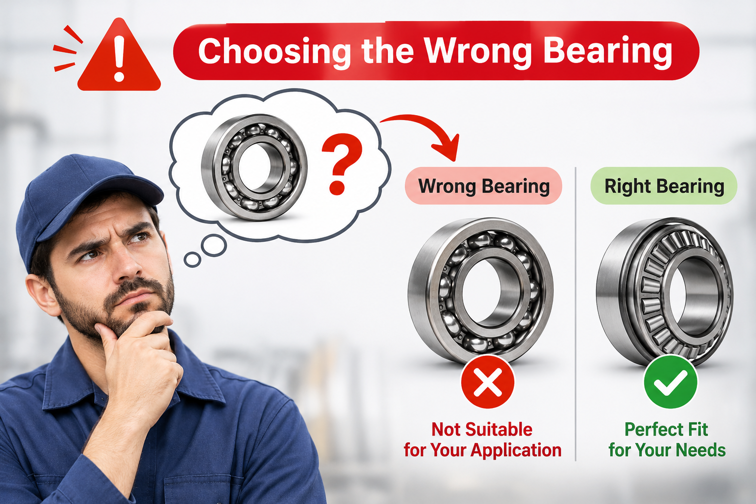 Choosing the Wrong Bearing